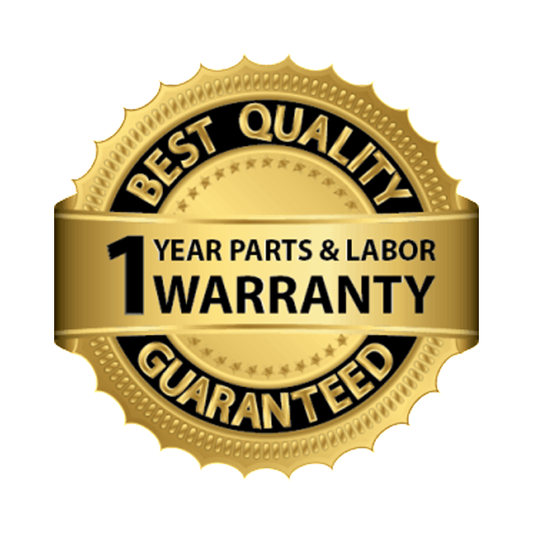 1 Year Warranty and Service