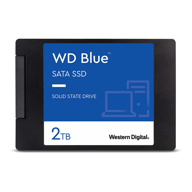 WD Blue 2TB SSD SATA w/Caddie